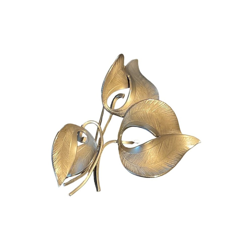 Vintage Giovanni Leaf Brooch Pin
